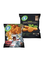 Freshly Foods Gourmet Chicken Tempura Nuggets 750g with Chicken Nuggets 750g Pack of 2