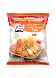 Al Kabeer Zing Chicken Fillets Spicy 1000g