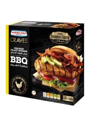 Americana Craves BBQ Chicken Fillet Burger 500g