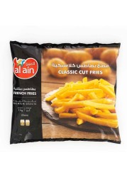Al Ain Crispy Classic Cut French Fries 1kg