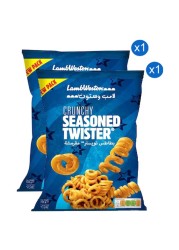 لامب وستون بطاطس تويستر مقرمشة متبلة 750 غرام حزمة من 2