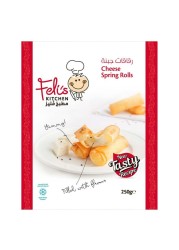 Feli&#39;s Kitchen Cheese Spring Rolls 250g