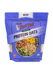 Bob&#39;s Red Mill Organic Rolled Protein Oats 907g