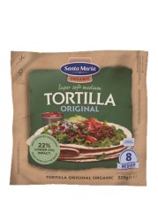 Santa Maria Organic Super Soft Medium Tortilla Original 320g