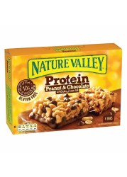 Nature Valley Peanut and Chocolate Protein Bars 40g Pack of 4