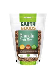 Earth Goods Organic Gluten Free Granola Fruit Mix 340g
