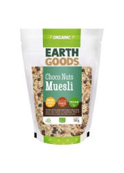 Earth Goods Organic Gluten Free Choco Nuts Muesli 340g