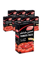 كيه دي دي معجون الطماطم 135 غرام حزمة من 8