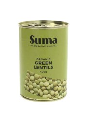 Suma Organic Green Lentils 400g