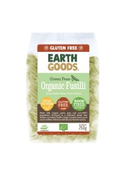 Earth Goods Organic Green Peas Fusilli 250g