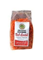 Organic Larder Vegan Red Lentil Fusilli Pasta 300g