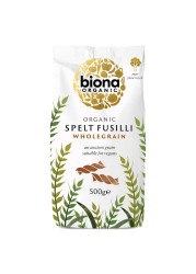 Biona Organic Wholegrain Spelt Fusilli 500g