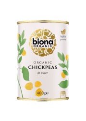 Biona Organic Chick Peas In Water 400g
