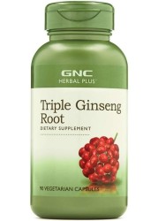 GNC HERBAL PLUS TRIPLE GINSENG ROOT