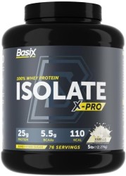Basix WHEY PROTEIN ISO X-PRO VANILLA 5LB