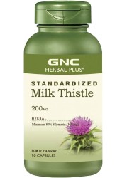 GNC Herbal Plus Milk Thistle (200mg)