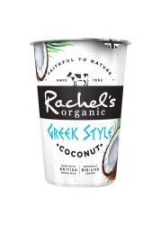 Rachel&#39;s Organic Greek Style Coconut Yoghurt 450g