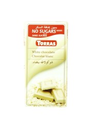 Torras Sugar Free White Chocolate 75g