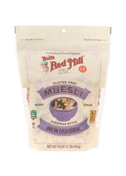 Bob&#39;s Red Mill Gluten Free Muesli Hot or Cold Cereal Non-GMO 453g