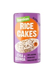 Benlian Gluten-Free Chia And Quinoa Rice Cakes 100g