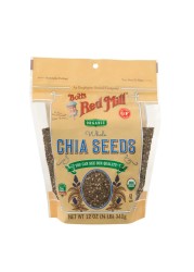 Bob&#39;s Red Mill Organic Whole Chia Seeds Gluten Free Non-GMO 340g