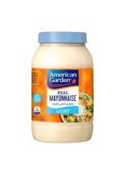 American Garden Gluten-Free Dairy-Free Real Light Mayonnaise, 887ml
