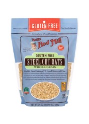 Bob&#39;s Red Mill Gluten Free Steel Cut Oats Whole Grain Non-GMO 680g