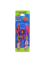 Firefly Paw Patrol Tooth Brush With Cap Multicolour 2 PCS