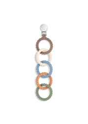 Ryan Rose Cutie Clinks Attachable Teether Chew Toy for Babies Handsome