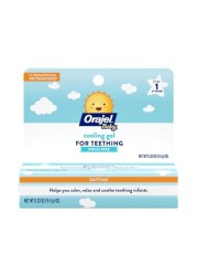 Orajel Baby Daytime Cooling Gel for Teething, Drug-Free, #1 Pediatrician Recommended Brand for Teething*, One .33oz Tube