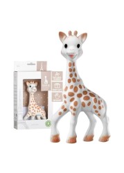 Sophie la girafe Handcrafted for 60 Years in France Natural Rubber Designed for Teething Babies Awaken All 5 Senses Easy to Clean