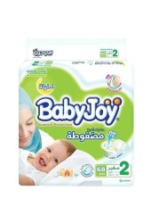 Baby Joy Superior Protection Baby Diapers Small Size 2 3.5-7kg Jumbo Pack 68 Diapers