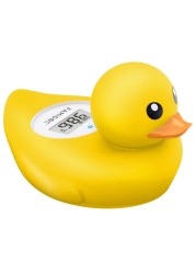 Baby Bath Thermometer Famidoc FDTH-V0-22 Water Temperature Test Floating on Water and Room Digital Bath tub Thermometers Duck Bath Thermometer Baby Safety New Upgraded