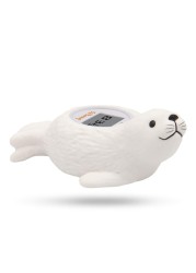 Doli Yearning Upgrade Baby Bath Thermometer Room Temperature Water Thermometer Kids&#39; Bathroom Safety Products Baby Bath(Seal Shape)℃/℉, LCD
