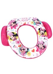 Disney Minnie Mouse &quot;Busy Little Helper&quot; Soft Potty Seat and Potty Training Seat - Soft Cushion, Baby Potty Training, Safe, Easy to Clean