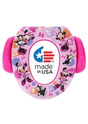 Disney Minnie Mouse &quot;Fab Duo&quot; Soft Potty Seat and Potty Training Seat - Soft Cushion, Baby Potty Training, Safe, Easy to Clean