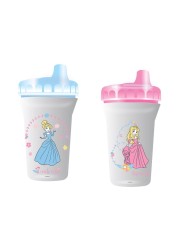 Disney Princess Sippy Cup TRHA1701 White 300ml Pack of 2