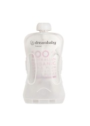 Dreambaby Pouch Pal Self-Feeding Baby Food Pouch Holder - No Squeeze, No Spill, No Mess Reusable Container for Baby Led Weaning