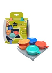 Tommee Tippee Freeze Me Pop Up Freezer Pots and Tray TT446500