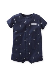 Carter&#39;s Baby Boys&#39; Printed Creeper (Baby) - Blue - Newborn