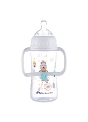 Bebeconfort Emo Polypropylene Bottle Whandle 270ml White