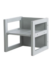 Roba-Kids Country-Farmhouse: Children&#39;s Gray Kids Chair