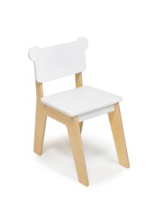 Mentari Toys - Kid&rsquo;s Bear Chair - Wooden Animal Themed Chair - Children&rsquo;s Playroom Furniture - Sturdy Chair for Play and Learning - Age 3+