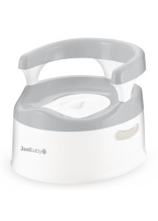 Jool Baby Potty Chair for Toddler Toilet Training - Splash Guard &amp; Back Support (Gray)