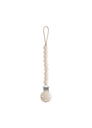 mushie 100% Silicone Baby Pacifier Clip BPA Free Hera (Shifting Sand)