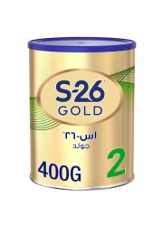 إس-26 غولد فولو أون حليب بودرة المرحلة 2 400 غرام