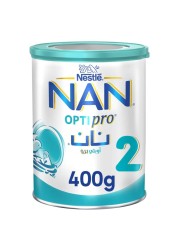 نستله نان أوبتي برو 2 تركيبة حليب لمتابعة الرضاعة من عمر 6 إلى 12 شهرًا 400 غرام