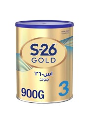 S-26 Gold Progress Growing Up Milk Formula Powder, Vanilla, Stage 3, 900g