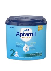 Aptamil Advance Follow On Milk Formula Palm Oil Free Stage 2 From 6 To 12 months 400g