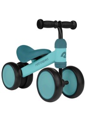 Retrospec Cricket Baby Walker Balance Bike with 4 Wheels for Ages 12-24 Months - Toddler Bicycle Toy for 1 Year Old&rsquo;s - Ride On Toys for Boys &amp; Girls